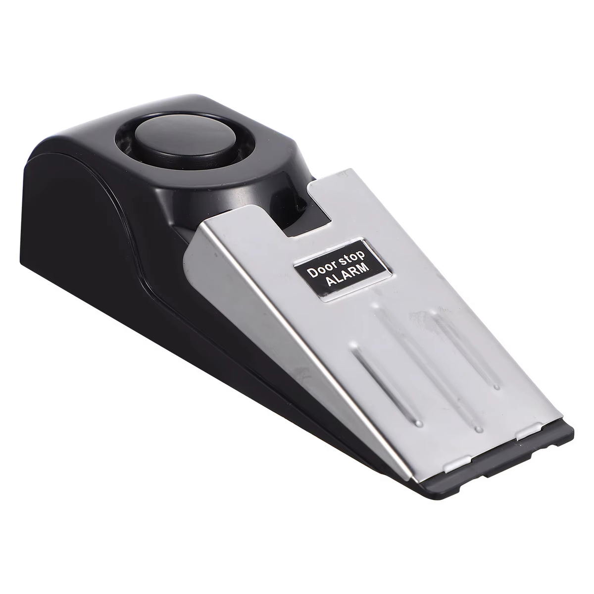 Portable Door Stopper with Alarm Security Feature Press-Type Non-Skid Door for Babies Women Home Floor Use